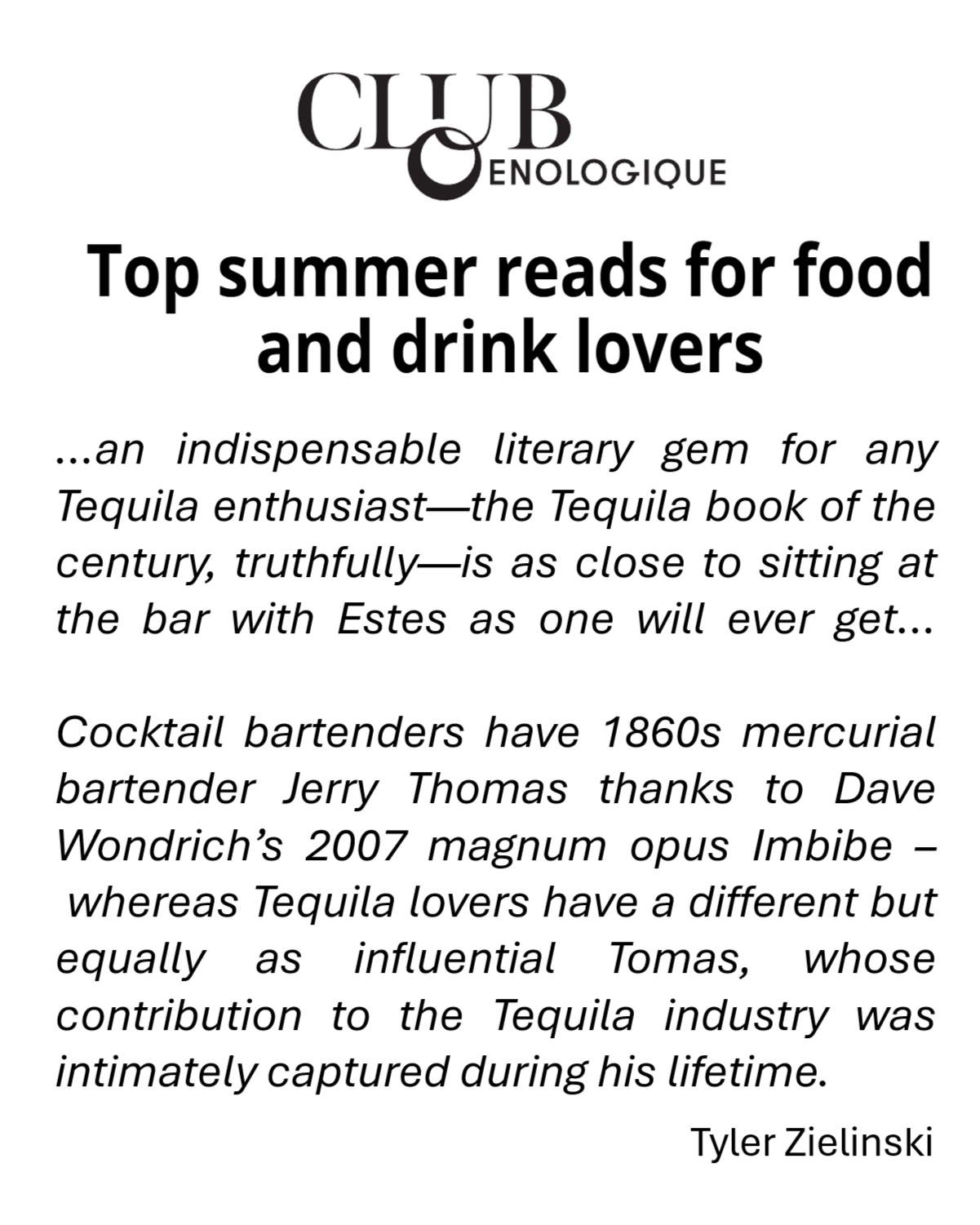Tequila Ambassador V.O.
